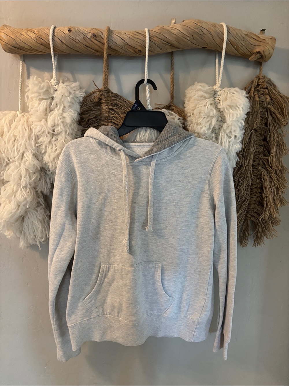 Light Gray Women's Hoodie Sweater - Classic Pullover